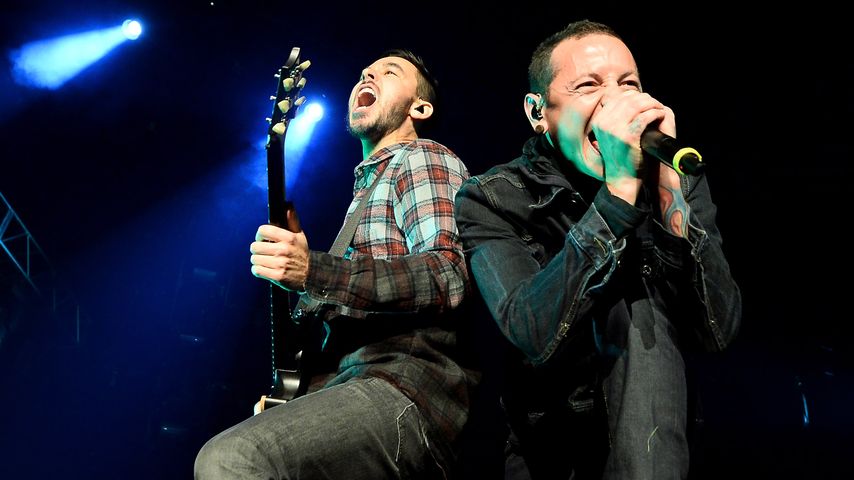 Mike Shinoda und Chester Bennington