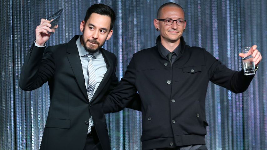 Mike Shinoda und Chester Bennington