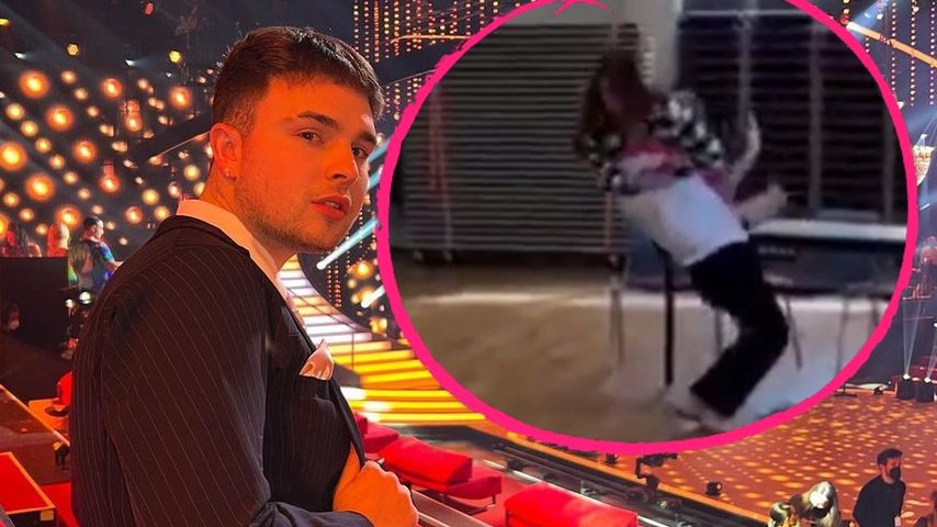 Mike Singer zeigt fiesen Sturz beim "Let's Dance"-Training