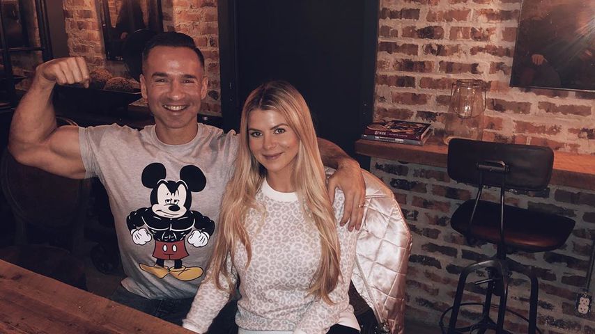 Mike Sorrentino und Lauren Pesce im November 2019