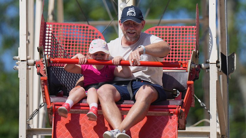 Mike Tindall mit Tochter Lena