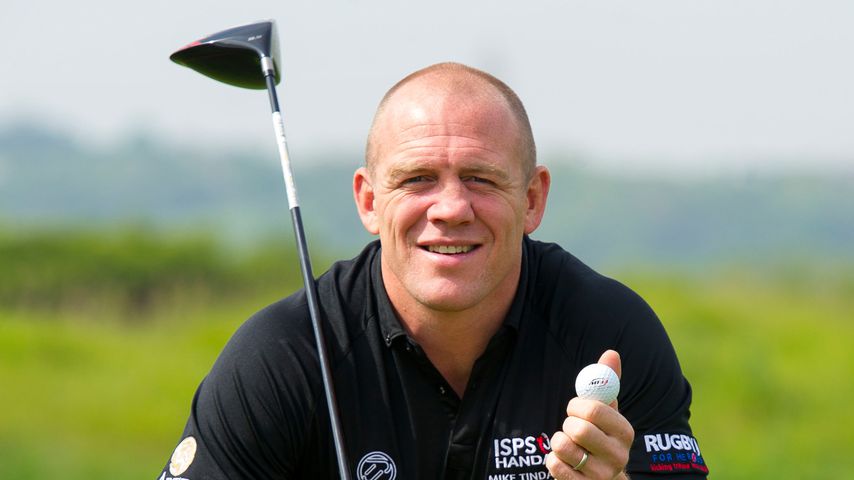 Der ehemalige Rugby-Star Mike Tindall im Mai 2014 in Newport