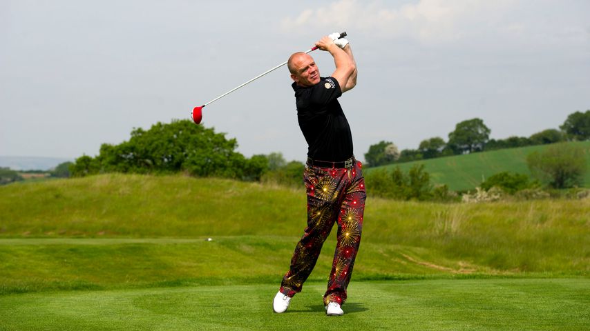 Der einstige Rugbyspieler Mike Tindall im Mai 2014 in Newport