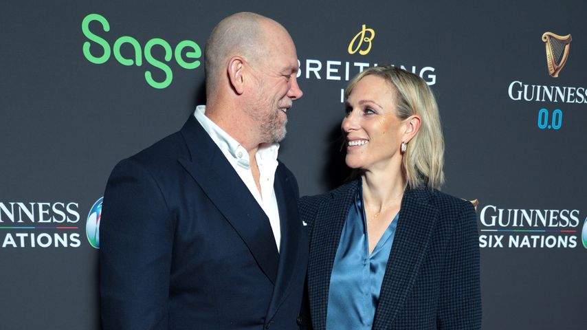 Mike Tindall und Zara Tindall im Januar 2024 in London