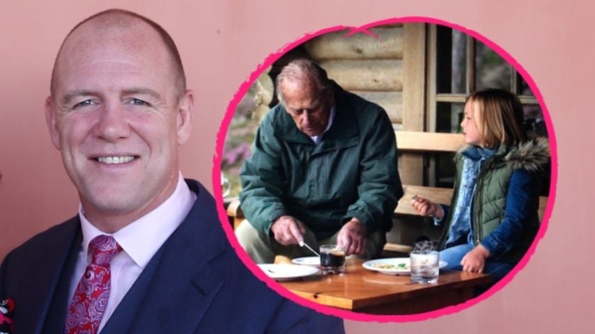 Mike Tindall teilt Bild von Prinz Philip (†) und Tochter Mia