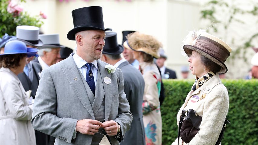 Mike Tindall und Prinzessin Anne beim Pferderennen in Ascot