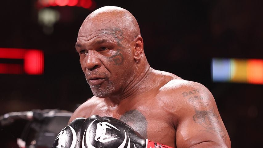 Boxer Mike Tyson im November 2024 in Texas