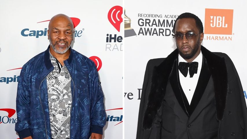 Mike Tyson und P. Diddy Collage