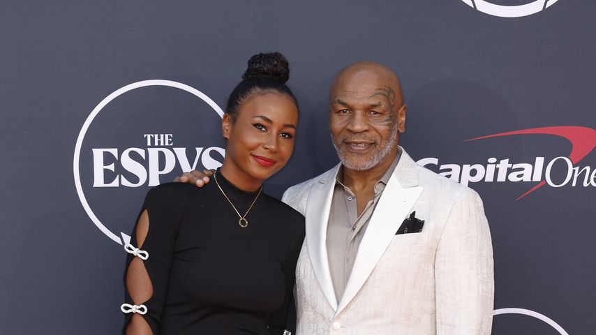 Mike Tyson und Tochter Milan Tyson im Juli 2023 in Hollywood.