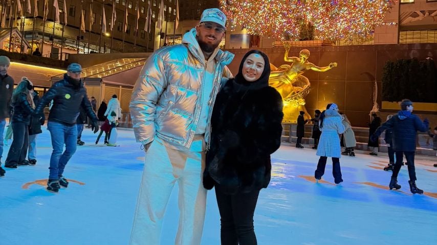 Mike und Leyla Heiter genießen Vorweihnachtszeit in New York