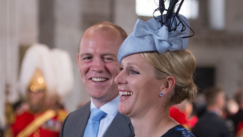 Mike und Zara Tindall in der St. Pauls Kathedrale, Juni 2016