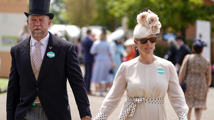 Mike und Zara Tindall beim Royal Ascot im Juni 2021