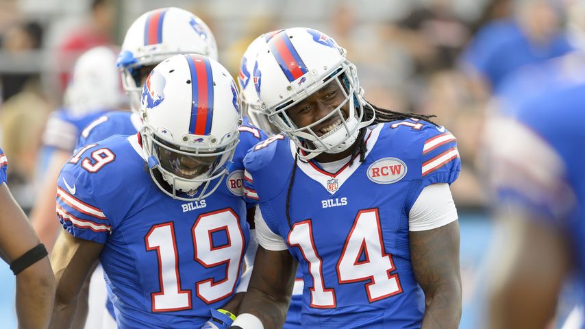 Mike Williams mit seinem Teamkollegen Sammy Watkins