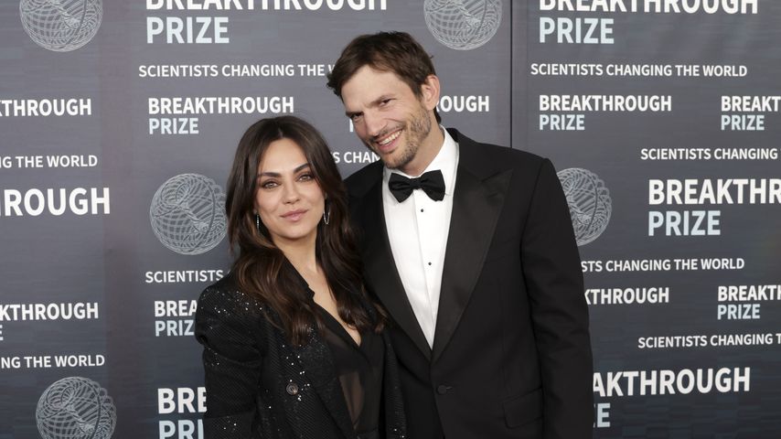 Ashton Kutcher und Mila genießen Familienurlaub in Rom