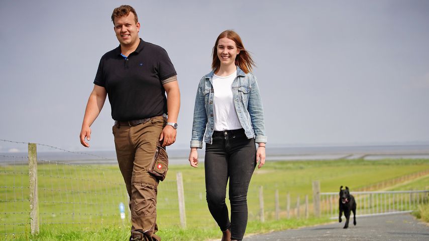 Milchbauer Enno und Kim