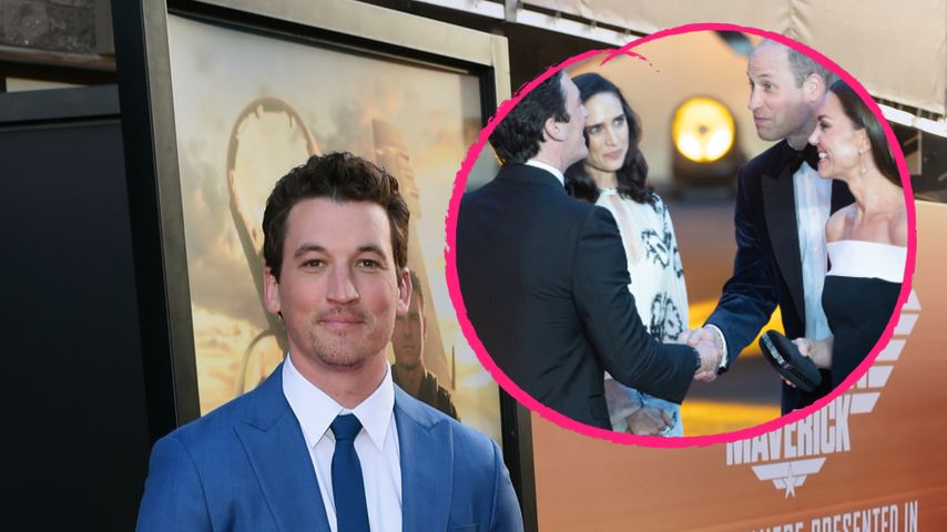 Etikettenbruch: Miles Teller vermasselte es bei den Royals
