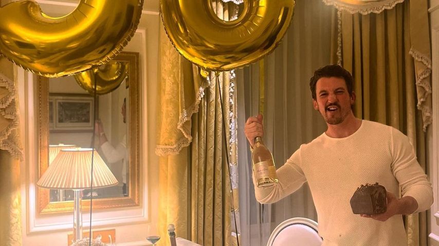 Miles Teller im Four Seasons George V in Paris, Februar 2023.