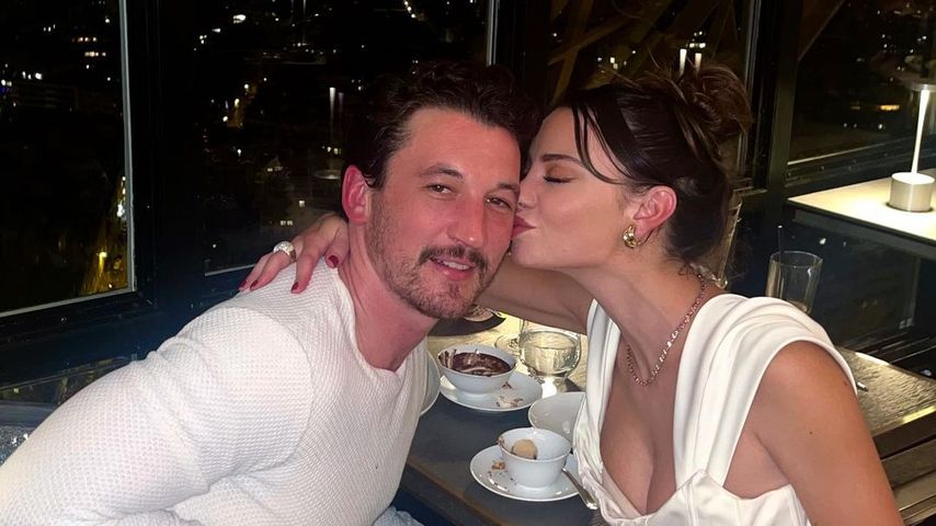 Miles Teller und Keleigh Sperry turteln verliebt in Paris!