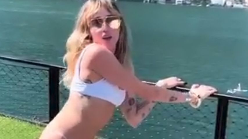 Miley Cyrus im Italien-Urlaub 2019