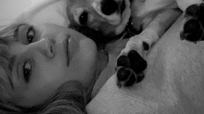 Miley Cyrus (vorne) mit Cody Simpson