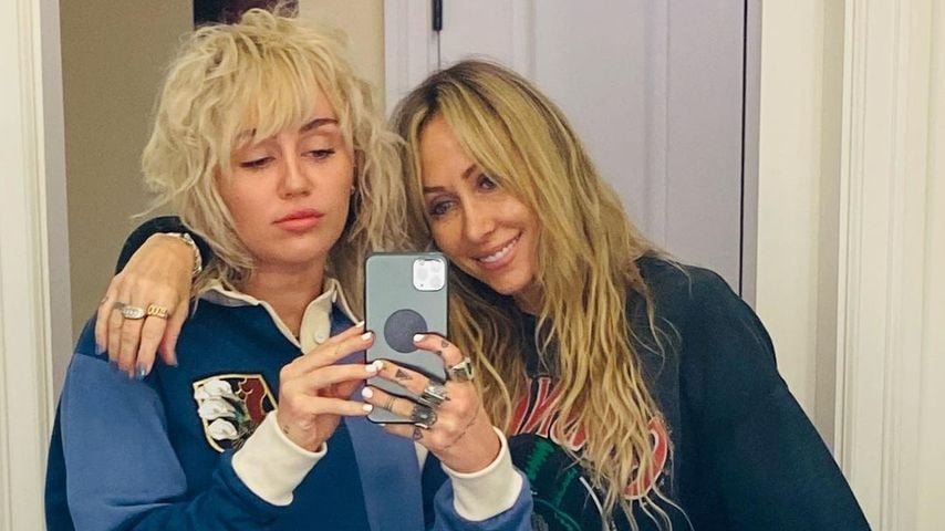 Miley Cyrus mit ihrer Mutter Tish Cyrus