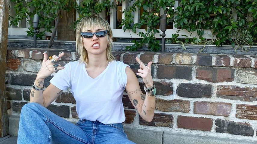 Miley Cyrus mit neuer Frisur im Januar 2020