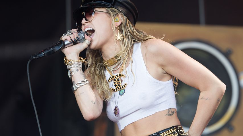 Miley Cyrus in Glastonbury