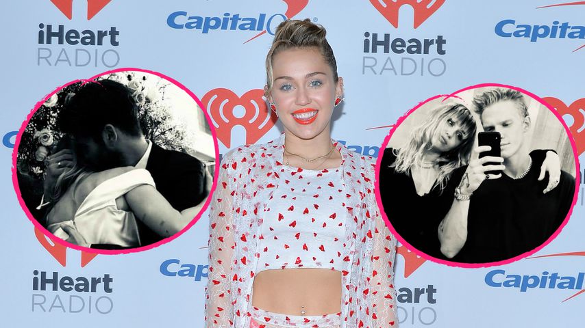Gleicher Filter für Paar-Pics: Miley Cyrus belächelt Hate