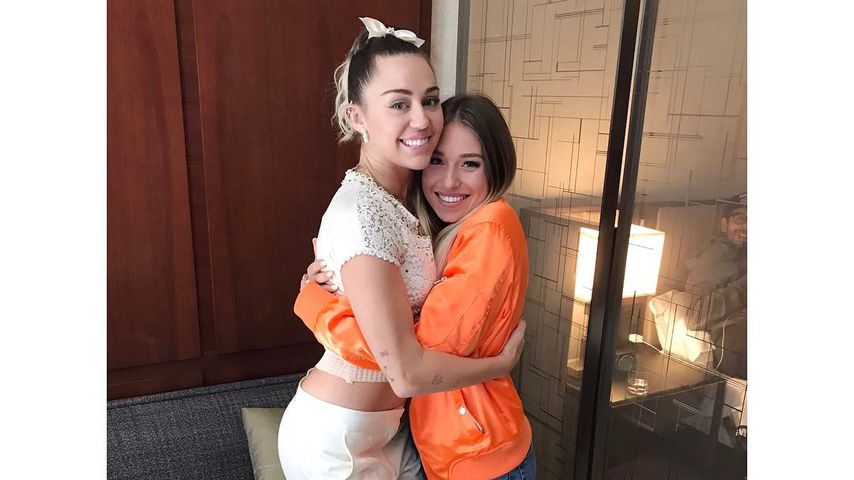 Miley Cyrus und Bibi Claßen in New York