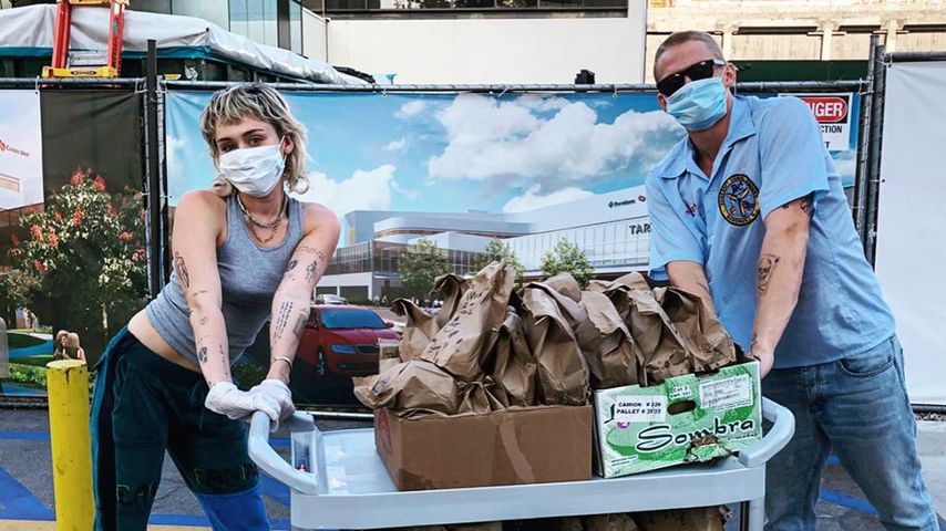 Liebevolle Geste: Miley und Cody beliefern Klinik mit Tacos
