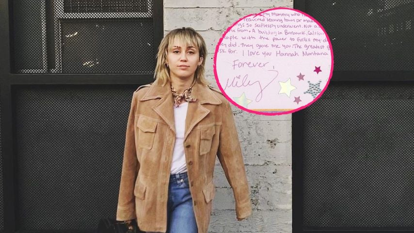 Nach 15 Jahren: Miley Cyrus schreibt Brief an Hannah Montana