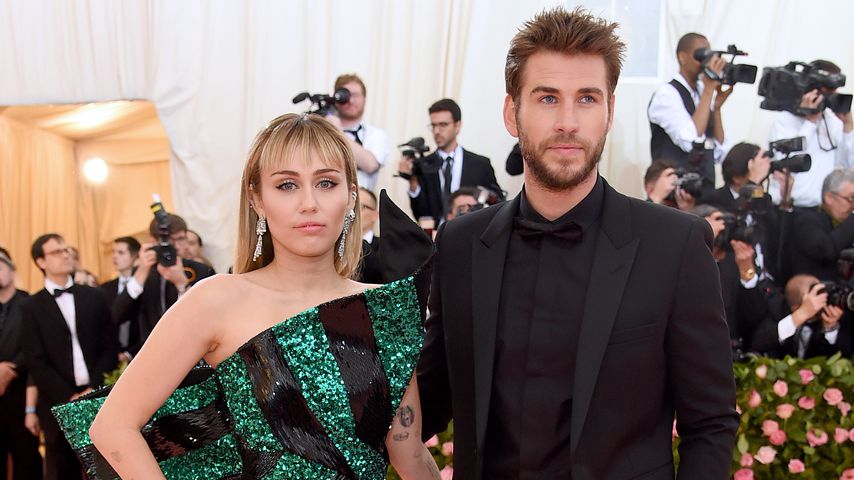 Miley Cyrus und Liam Hemsworth im Mai 2019