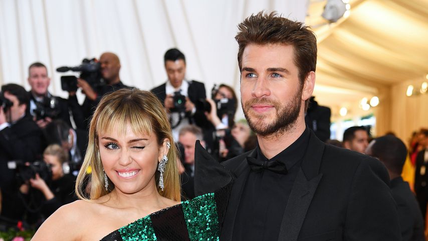 Miley Cyrus und Liam Hemsworth im Mai 2019 in New York