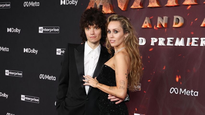 Miley Cyrus und Maxx Morando bei der Premiere "Avatar: Fire and Ash"