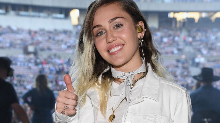 Miley Cyrus auf der "Elle"