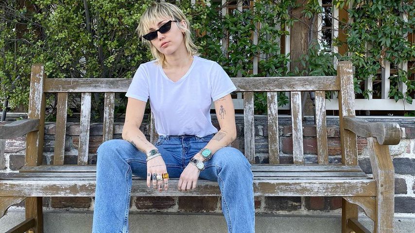 Miley Cyrus mit neuer Frisur im Januar 2020