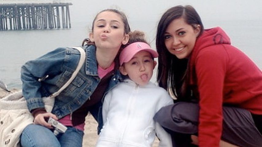 Die Schwestern Miley, Noah und Brandi Cyrus