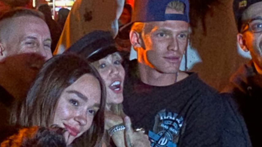 Miley Cyrus und Cody Simpson im Oktober 2019