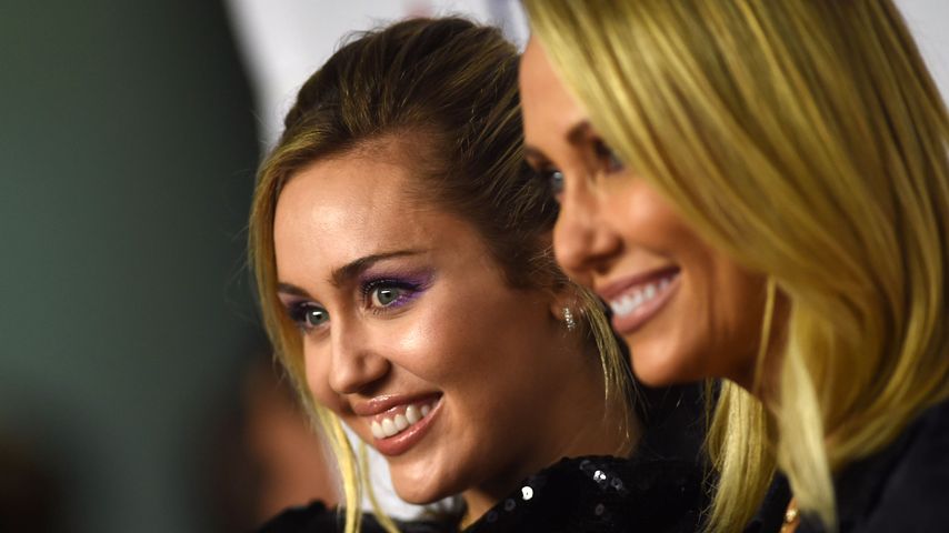 Miley und Tish Cyrus im Februar 2019