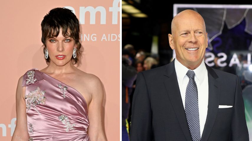 Milla Jovovich war Babysitterin für Bruce Willis' Töchter