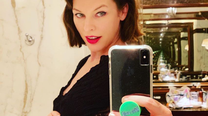Nach Notfall-Abtreibung: Milla Jovovich ist wieder schwanger