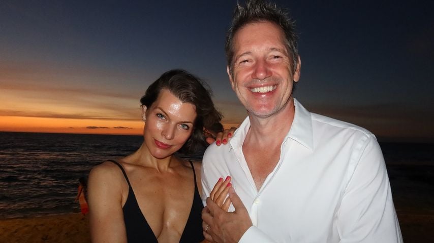 Süßer Liebesbeweis: Milla Jovovich feiert 16 Jahre Ehe