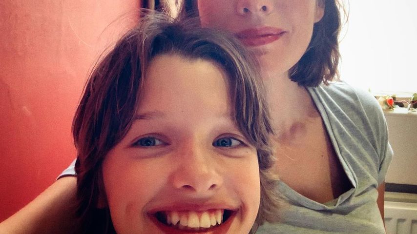 Milla Jovovich und ihre Tochter Ever Gabo Anderson im August 2019