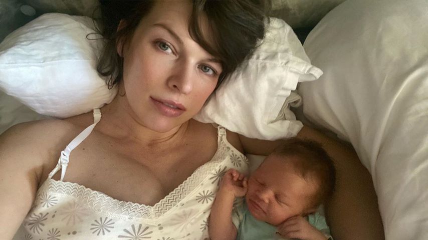 Süß! Milla Jovovichs Baby bringt ganze Familie zum Lachen