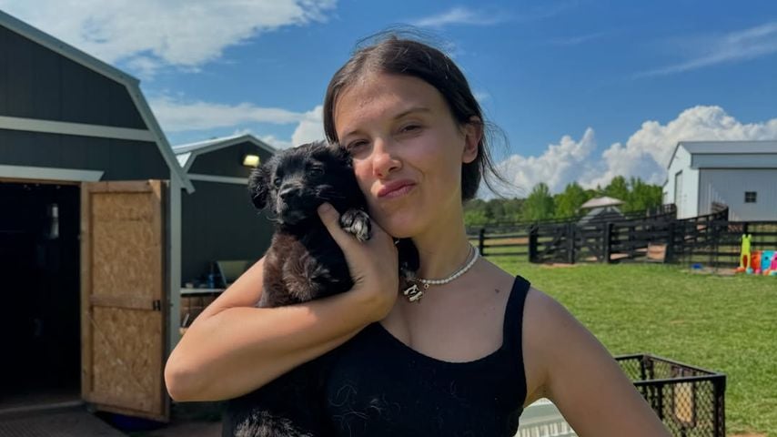 Millie Bobbie Brown auf ihrer Tierfarm