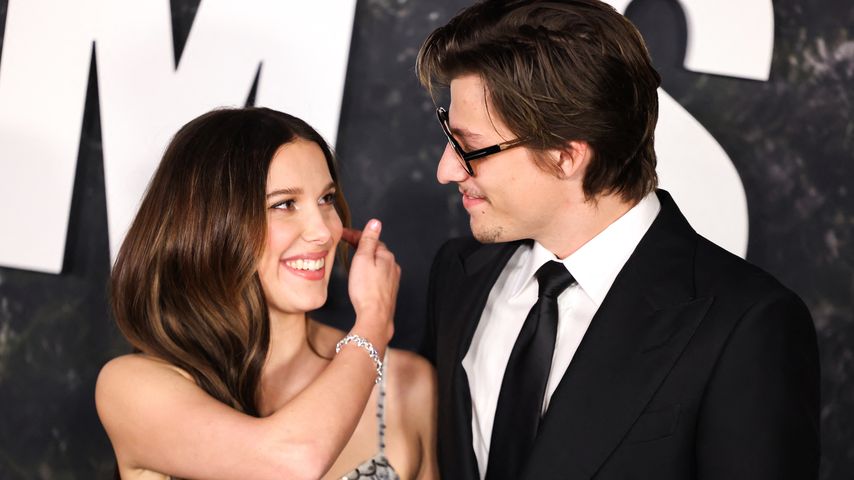 Millie Bobby Brown und Jake Bongiovi, im März 2024