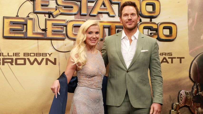 Millie Bobby Brown und Chris Pratt, "The Electric State"-Darsteller