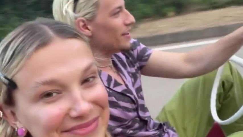 Millie Bobby Brown und Jake Bongiovi im Juli 2022