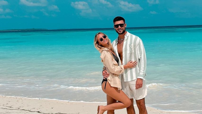 Millie Court und Liam Reardon, britische TV-Stars
