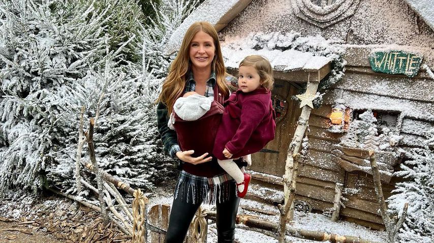 Millie Mackintosh mit ihren Töchtern Sienna und Aurelia